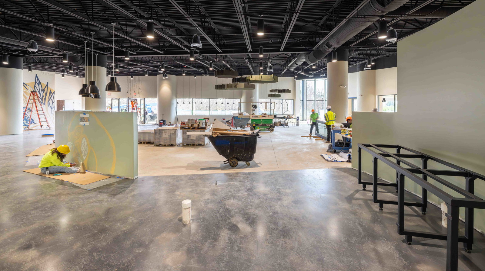 Creation Museum restaurant construction