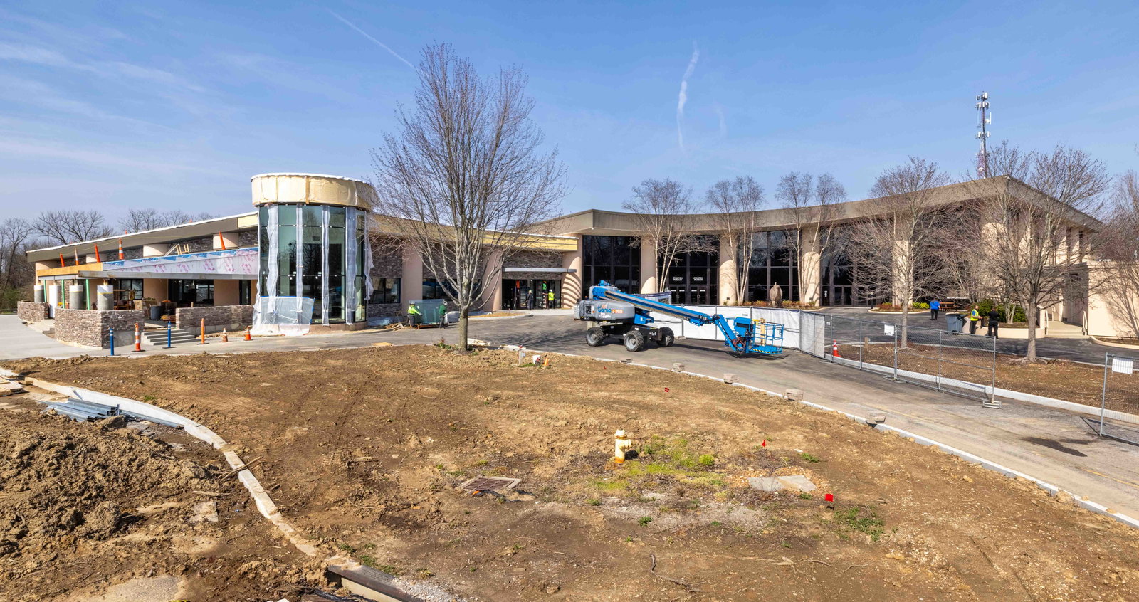 Creation Museum restaurant construction