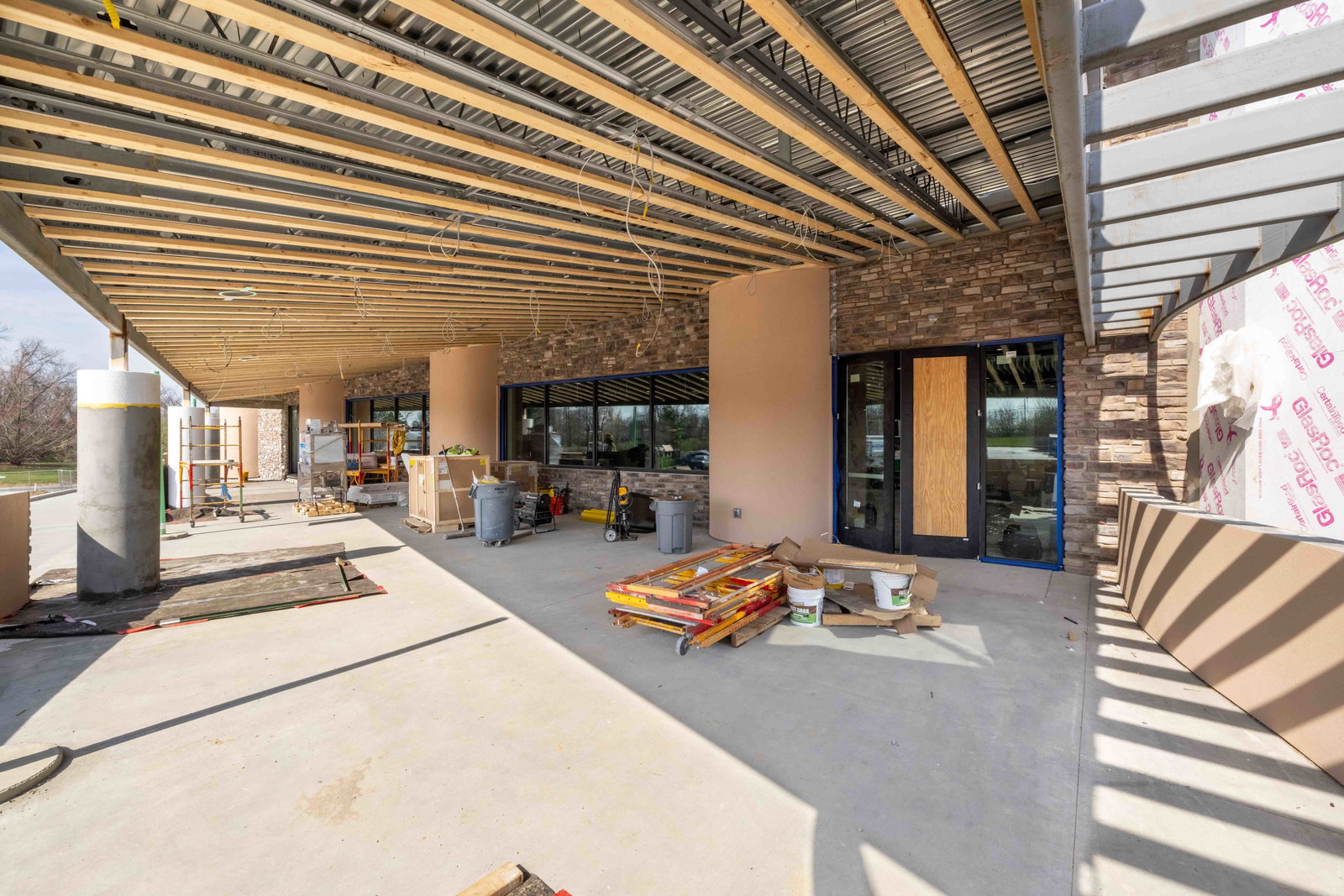 Creation Museum restaurant construction