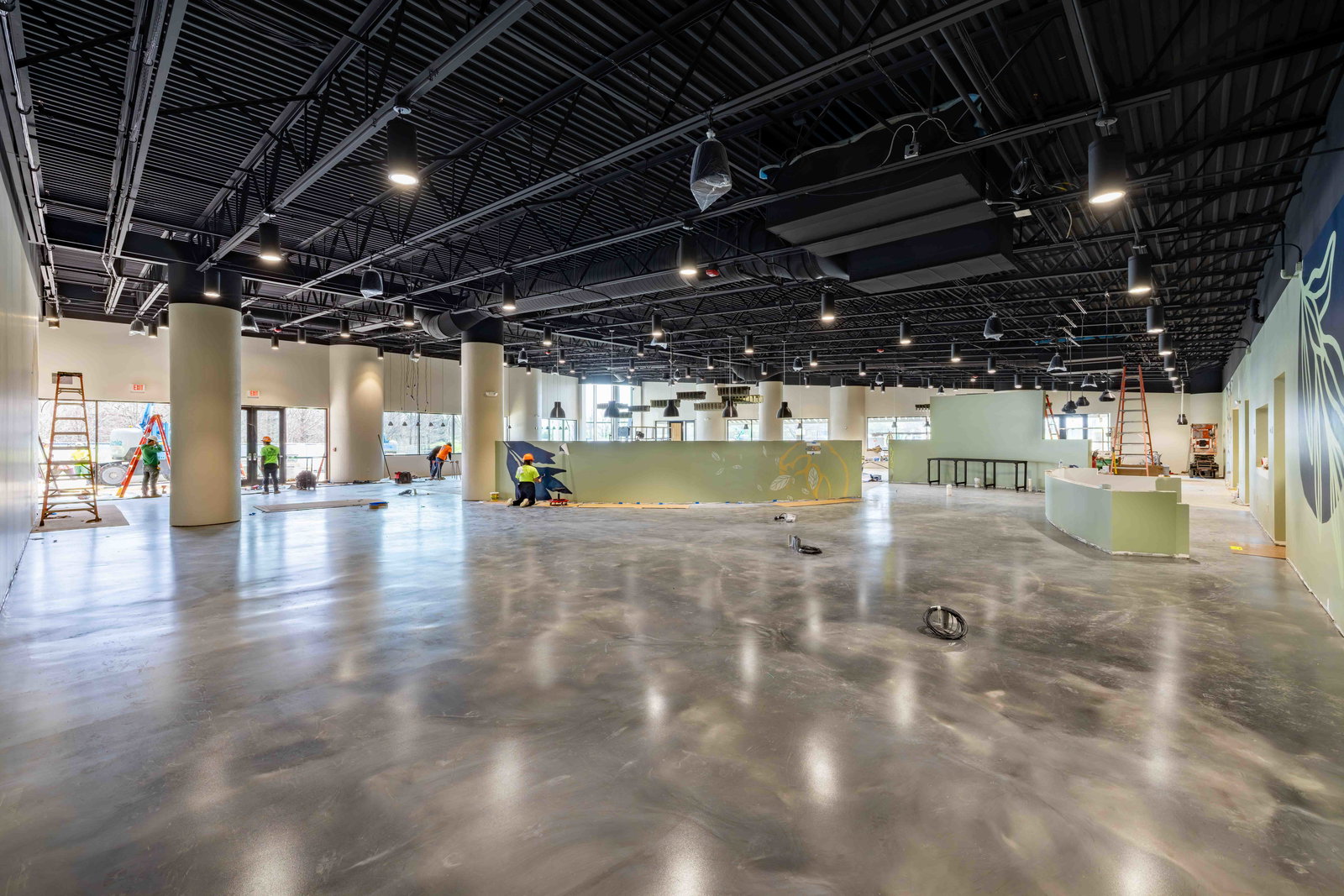 Creation Museum restaurant construction