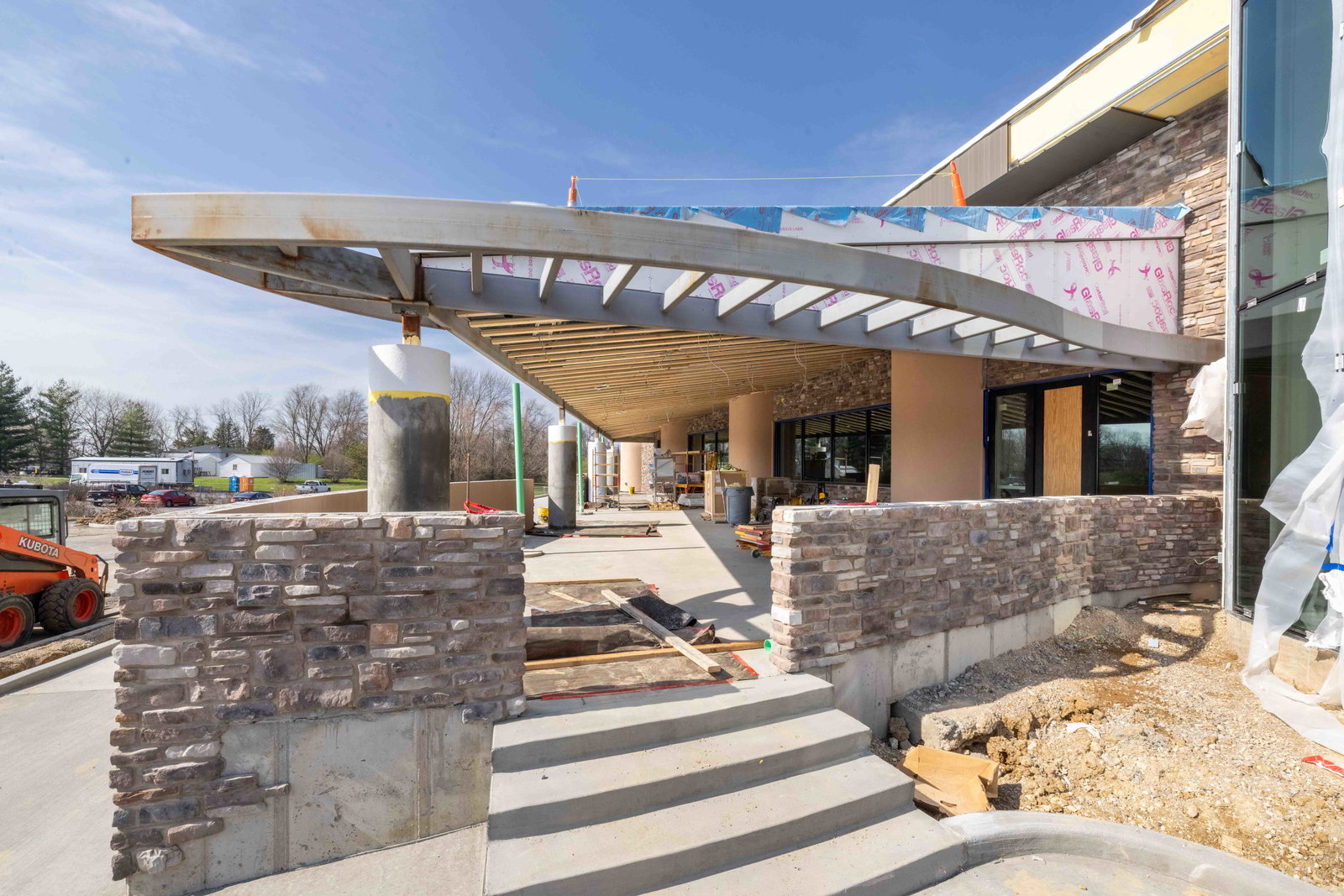 Creation Museum restaurant construction