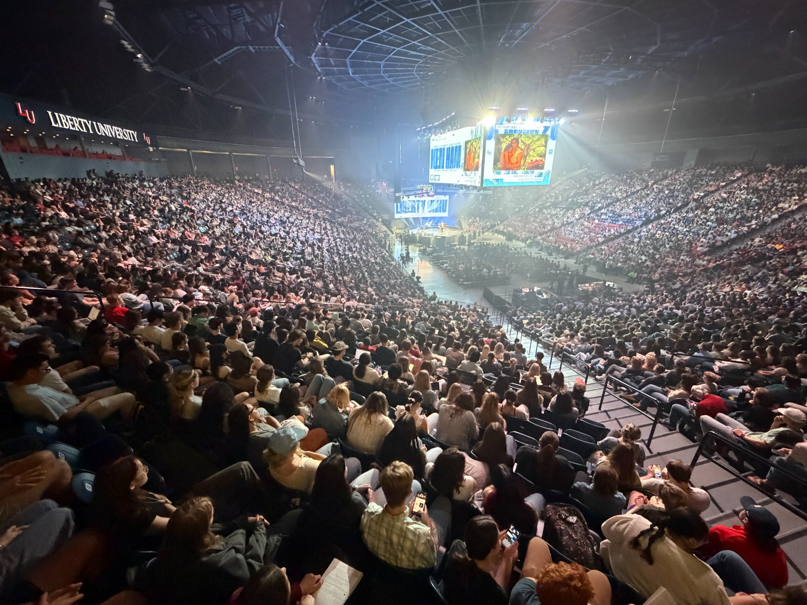 Ken Ham speaking at Liberty University