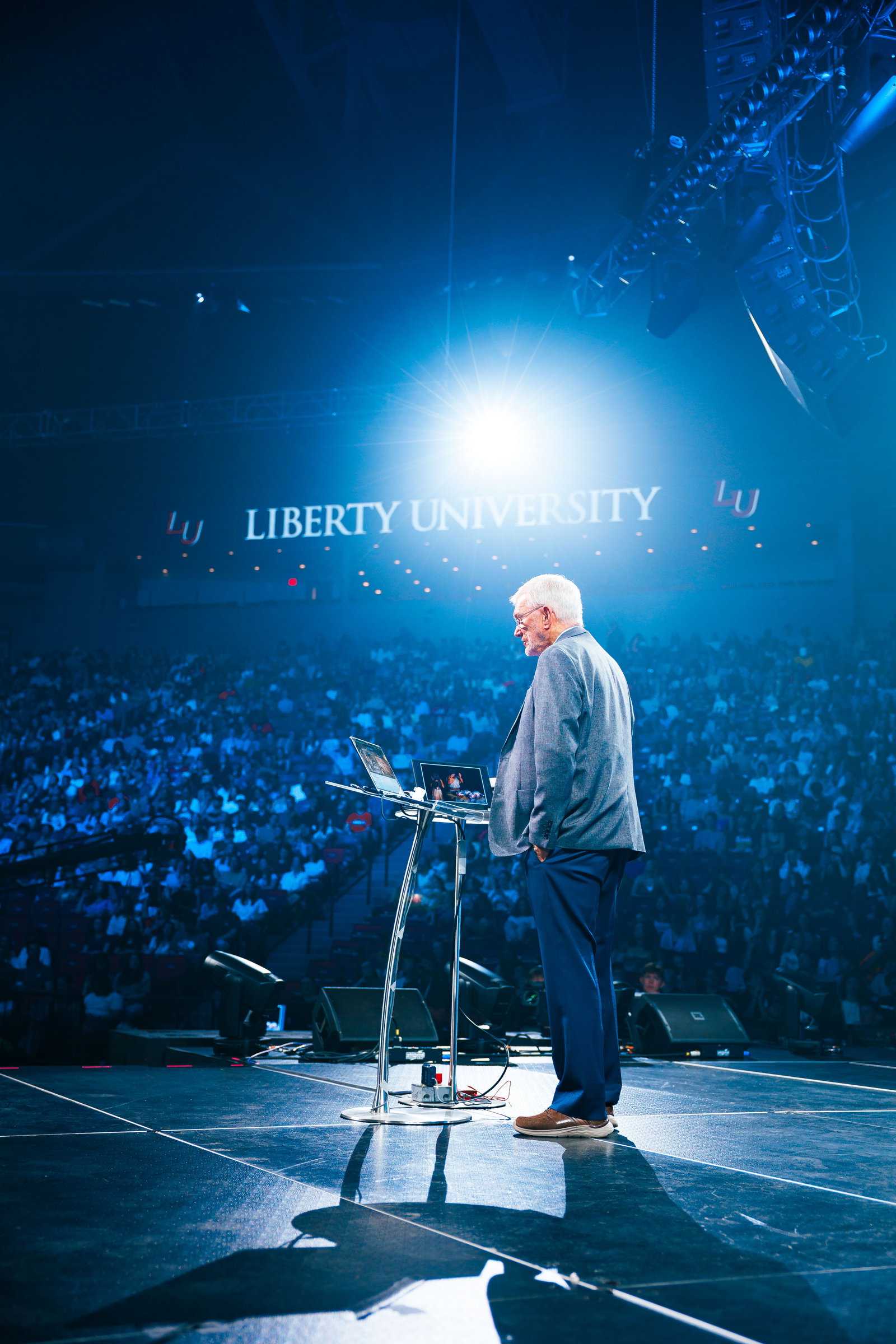 Ken Ham speaking at Liberty University
