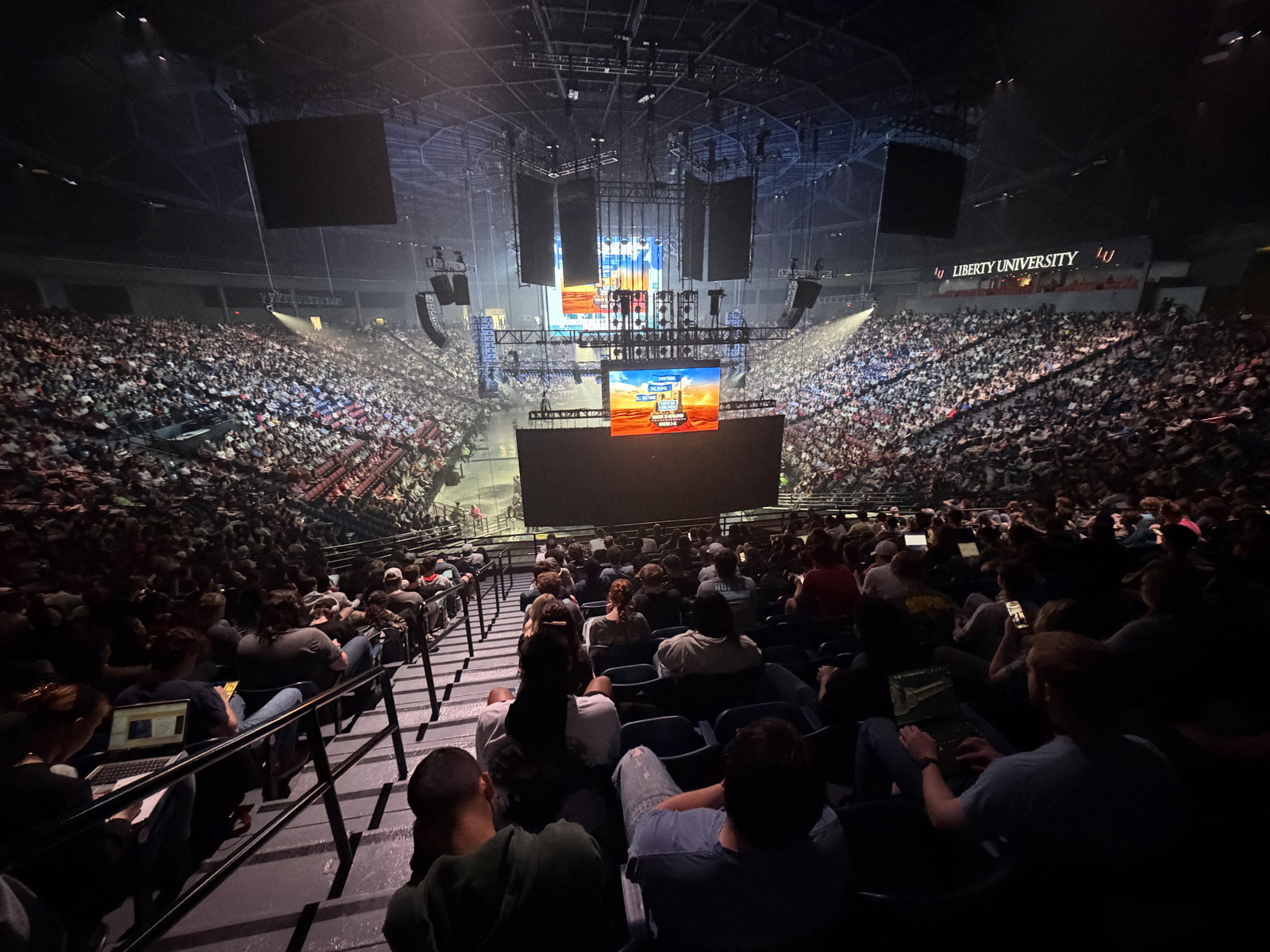 Ken Ham speaking at Liberty University