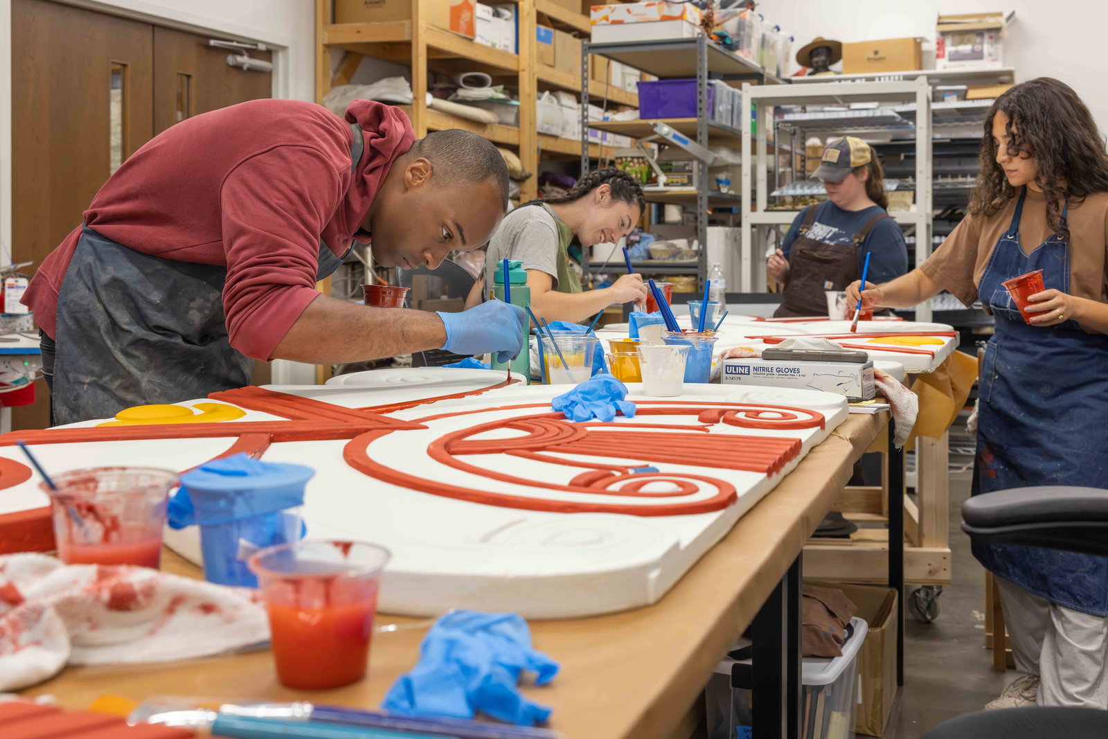 artists painting