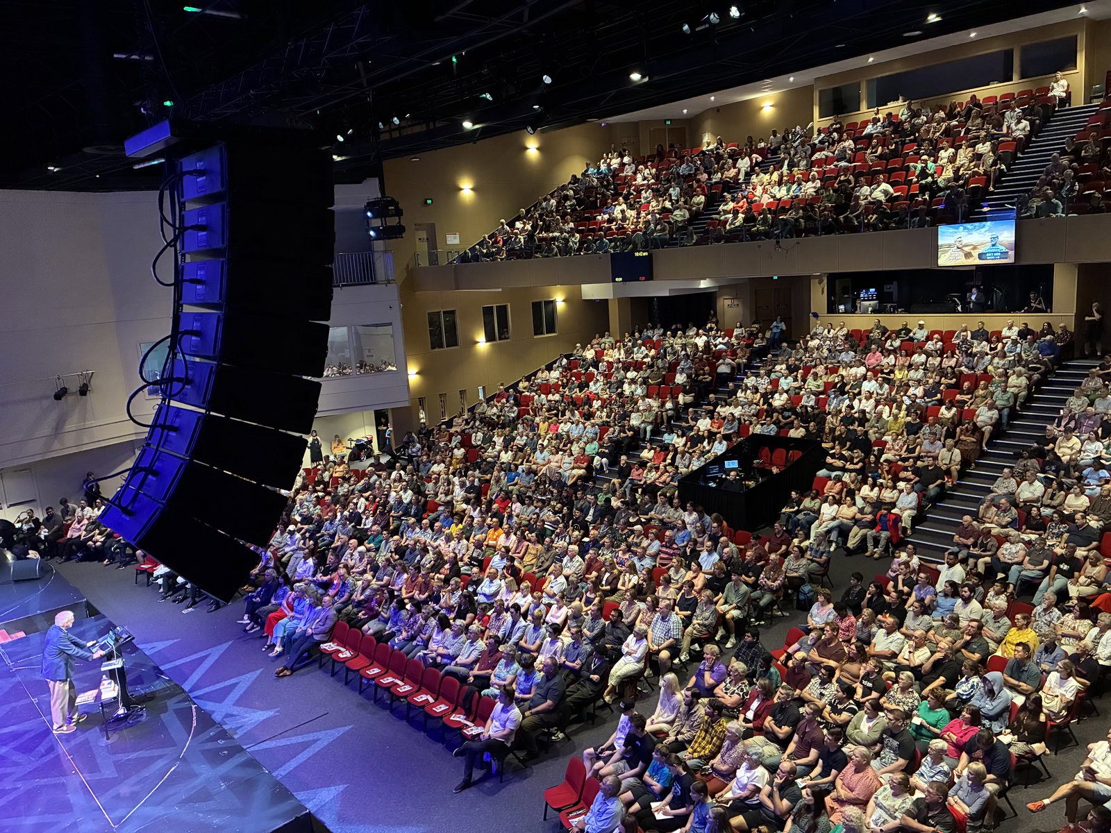 conference crowd