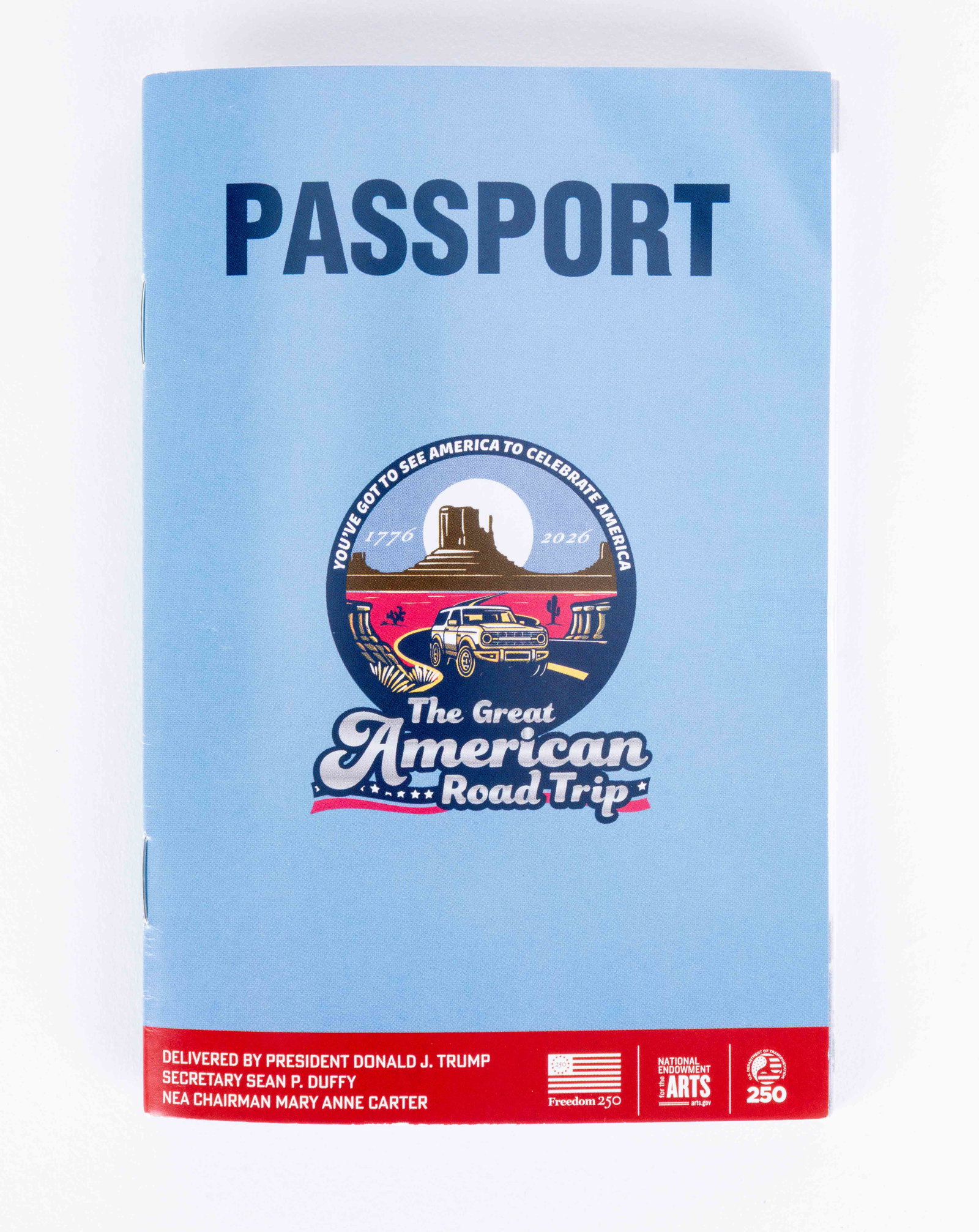Great American Road Trip Passport Cover