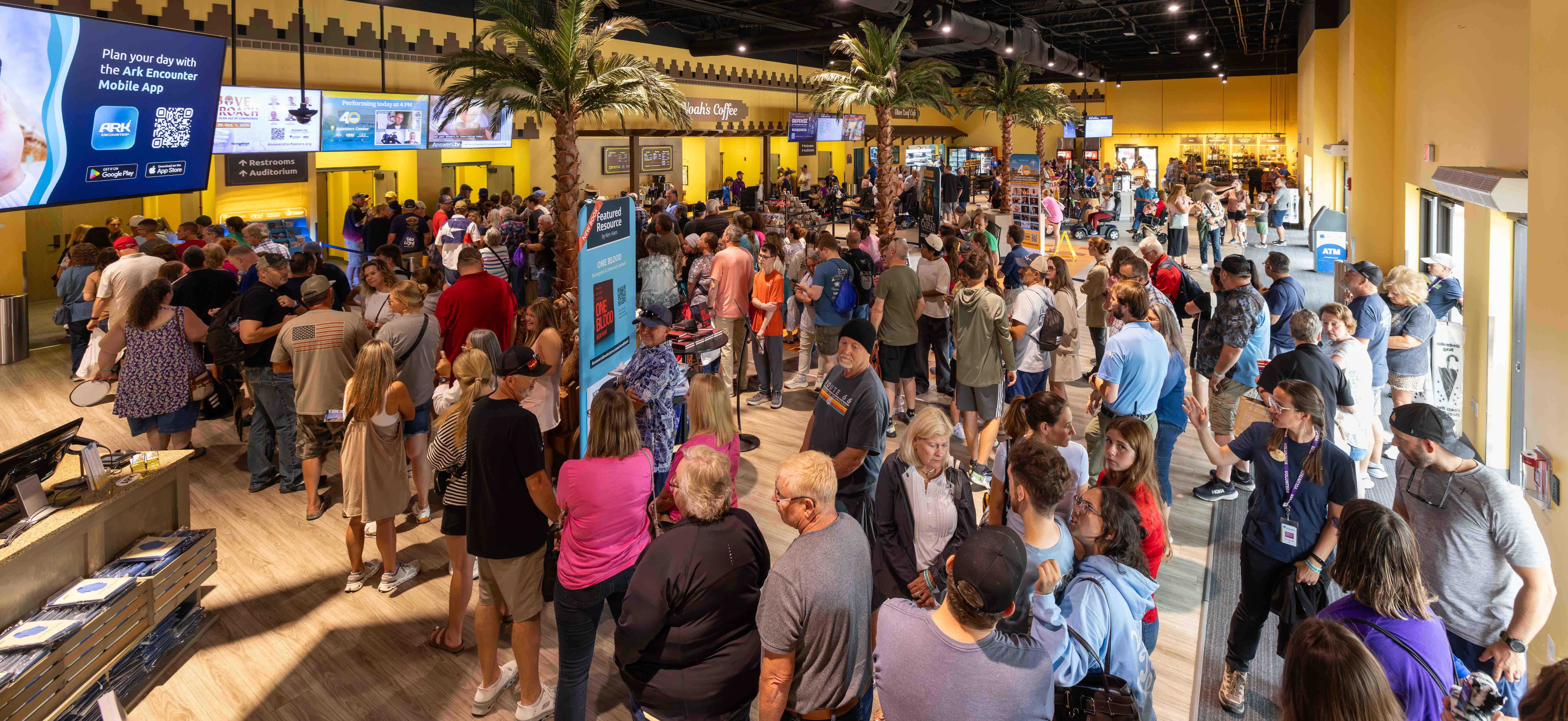Crowds at 40 Days of Christian Music