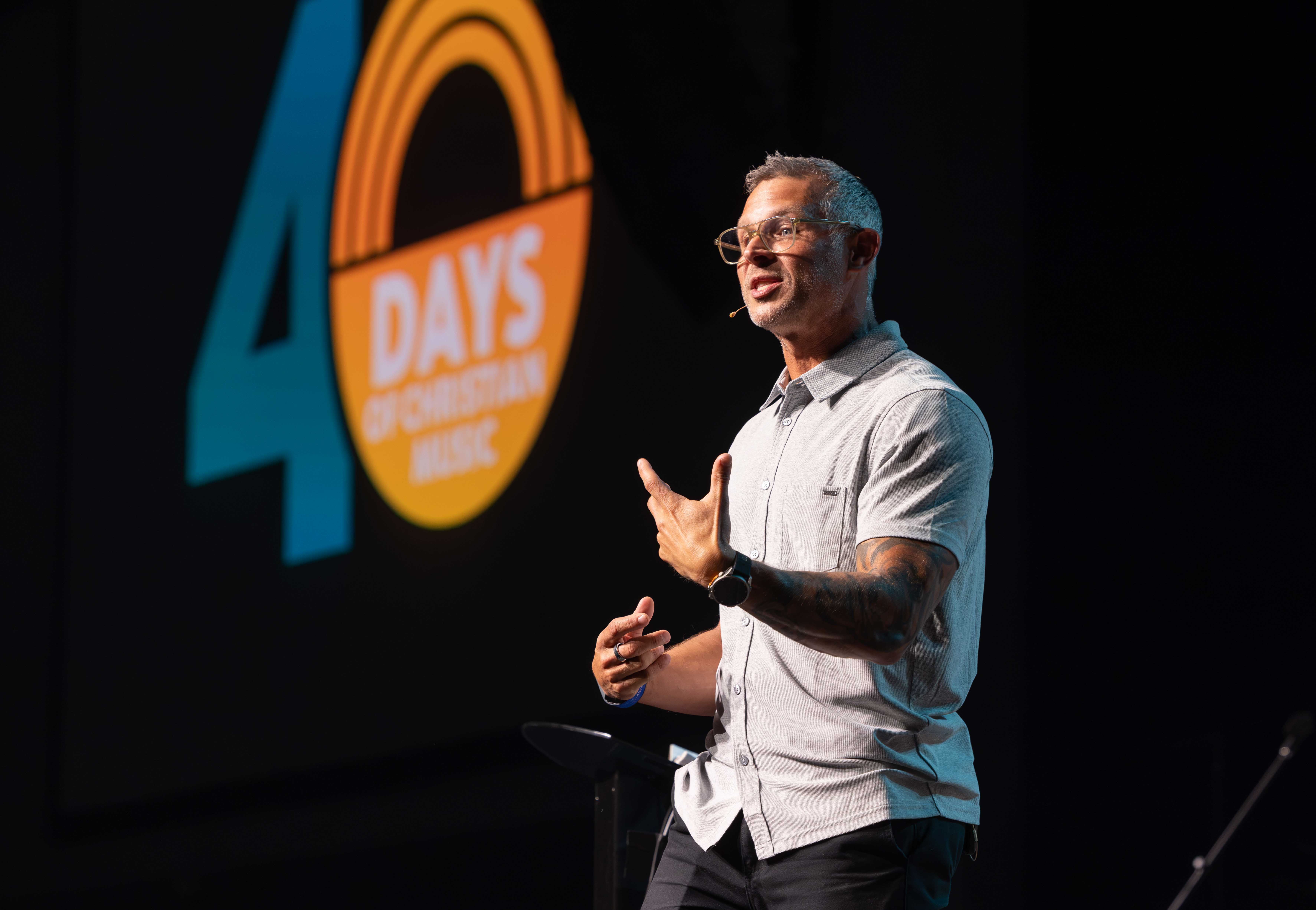 40 Days of Christian Music