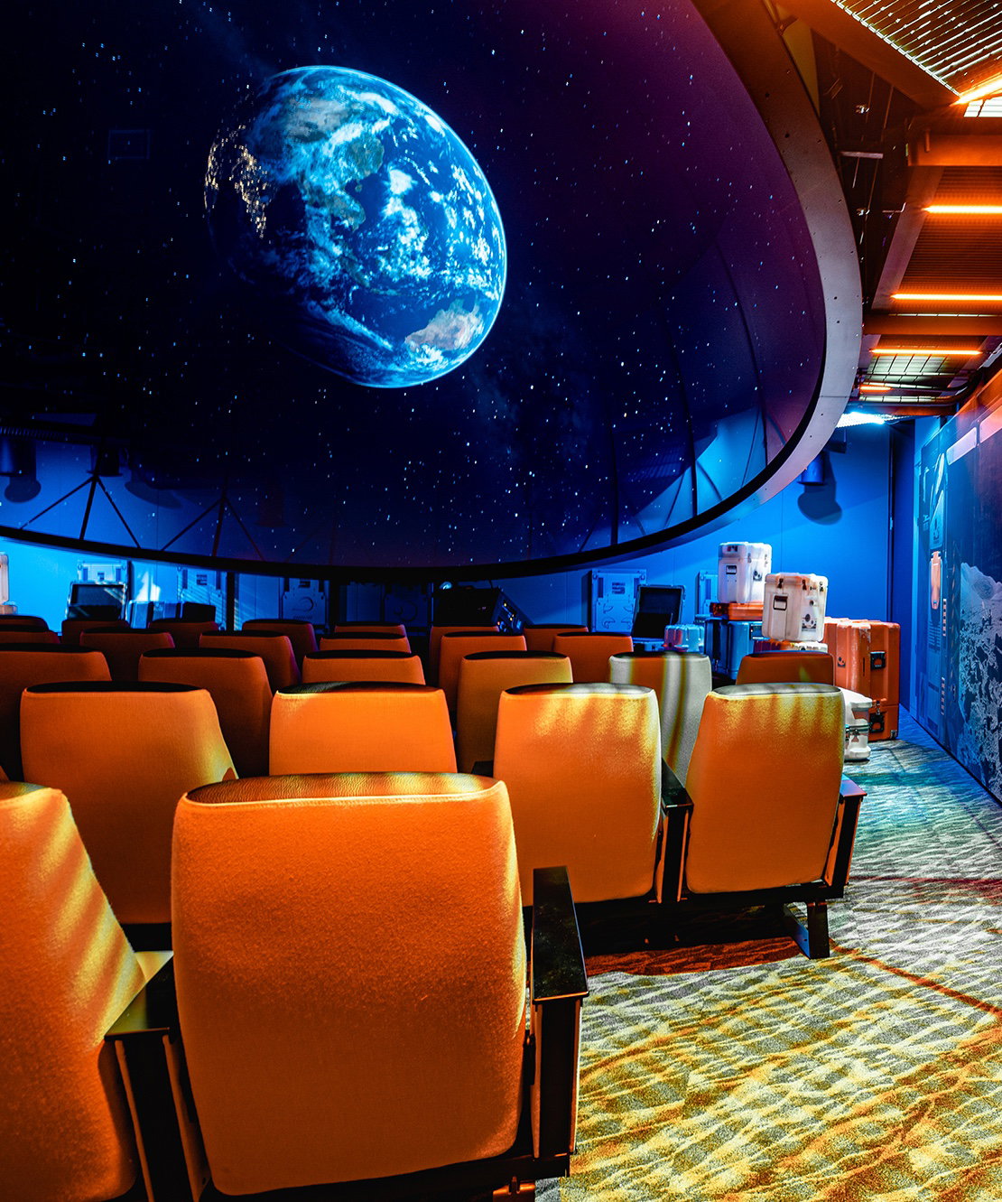 the planetarium