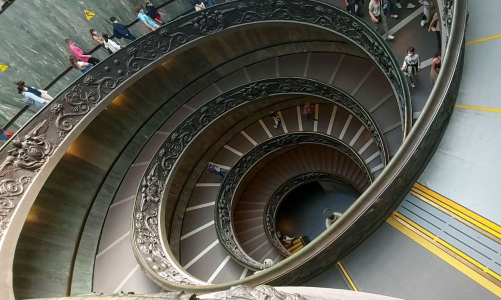 Staircase of Vatican Museum