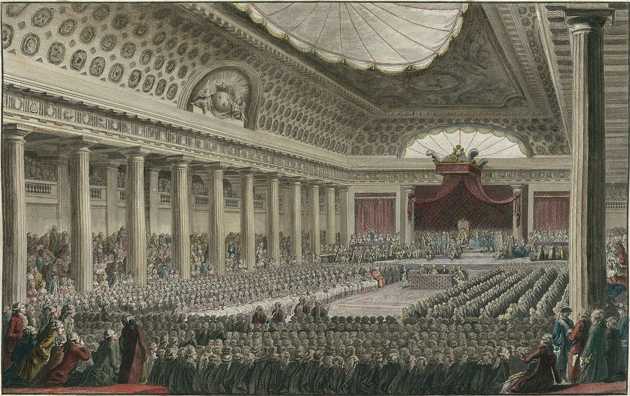 A painting, The Estates General