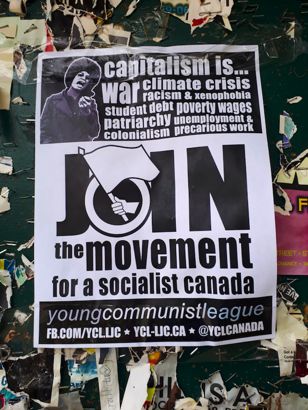 Canada communist poster