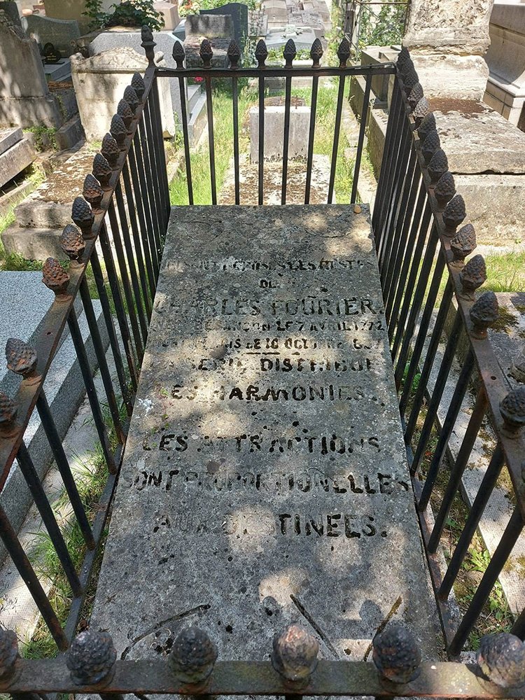 Charles Fourier's grave