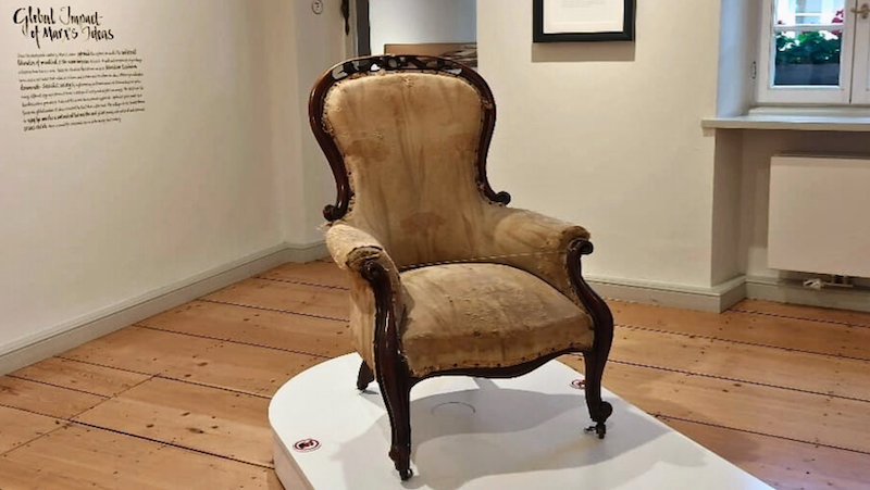 Marx's reading chair