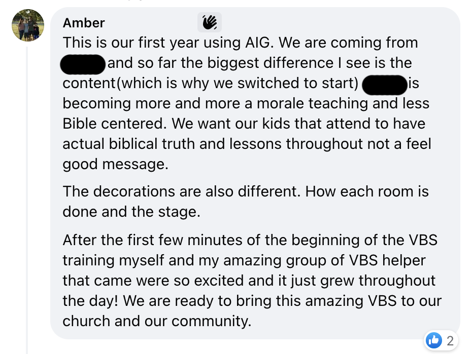 Answers VBS Suggestions