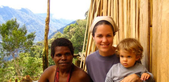 Libby and Asher with Friend