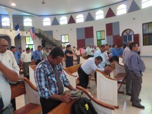 Pastors in prayer