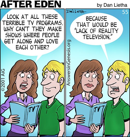 After Eden 55: Reality Television