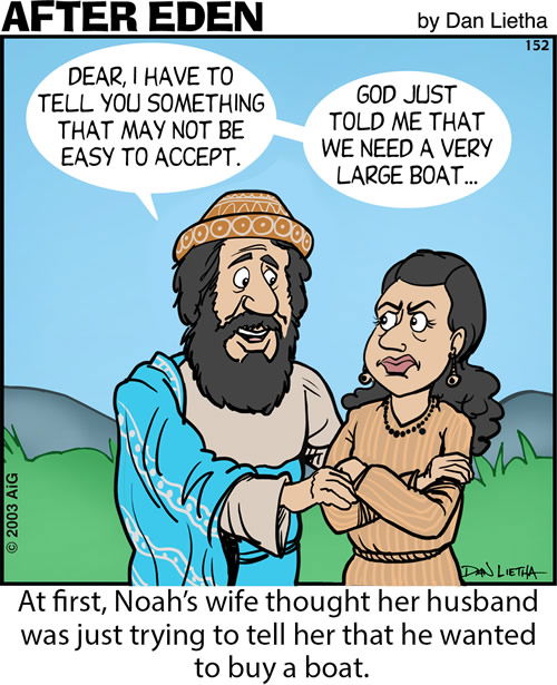 After Eden 152: Noah Wants a Boat?