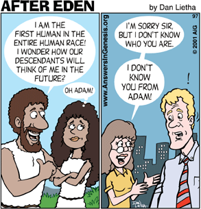 After Eden 97: Adam: Then & Now