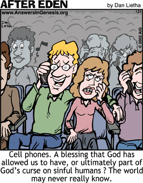 After Eden 121: Cell phones