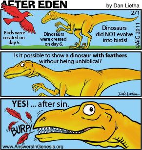After Eden 271: Dinosaur Feathers