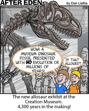 After Eden 358: Evolution-Free Allosaur