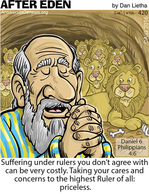 After Eden 420: Praying in the Lion’s Den