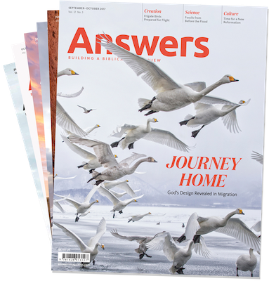 Answers Magazine cover