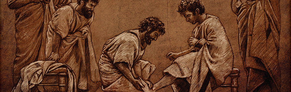 jesus helping the poor drawings