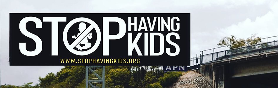 Oregon Imploring People To "Stop Having Kids"