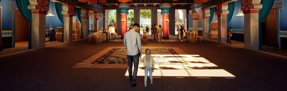 New Welcome Center render