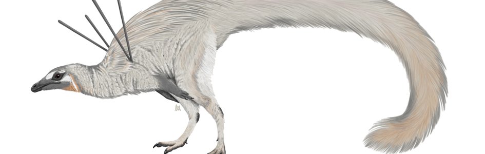 Dinosaur with Mane of Fur and Shoulder Rods?
