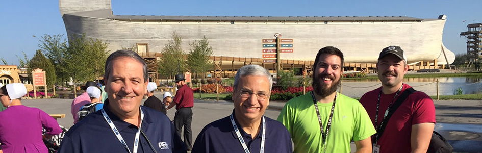 Arabic-Language TV Producers Visit the Ark Encounter