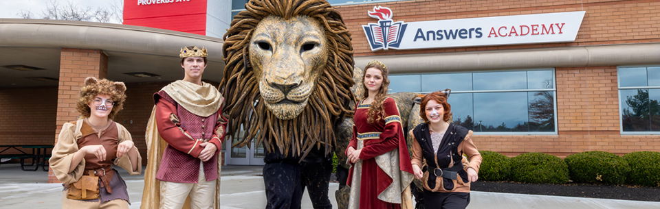 Narnia Visits AiG’s Answers Academy