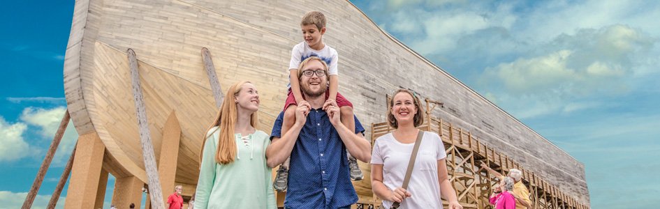 Family in Front of Ark