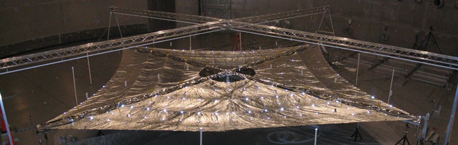 Solar Space Sail in Building