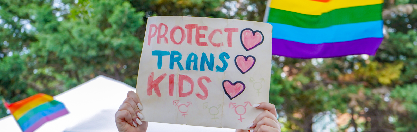 Protect Trans Kids Sign