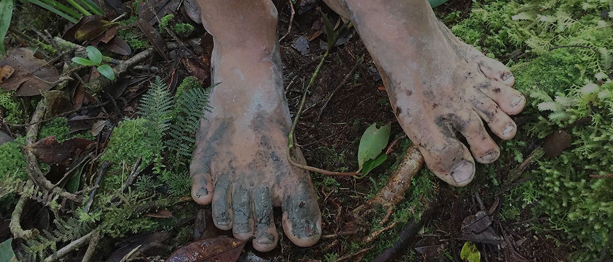 Walking Barefoot