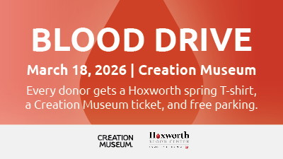 Donate Blood at the Creation Museum and Receive Free Admission