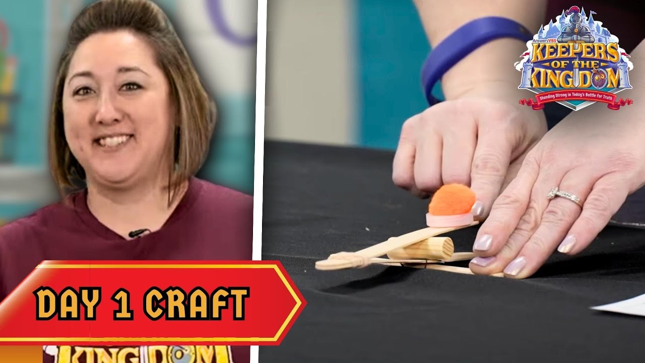 Castle Catapult Crafts! | Keepers of the Kingdom VBS: Day 1 Craft