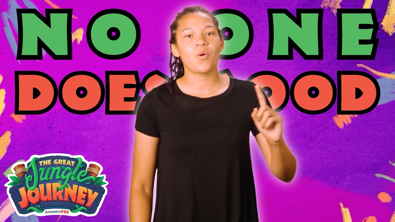 “No One Does Good” Hand Motions | The Great Jungle Journey VBS