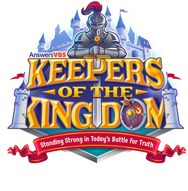 VBS 2023 Theme: Keepers of the Kingdom Logo | Answers VBS