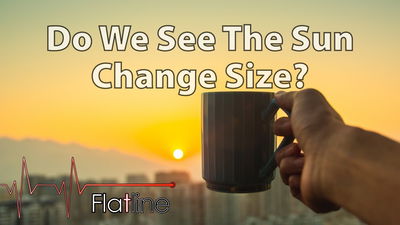 Do We See The Sun Change Size?