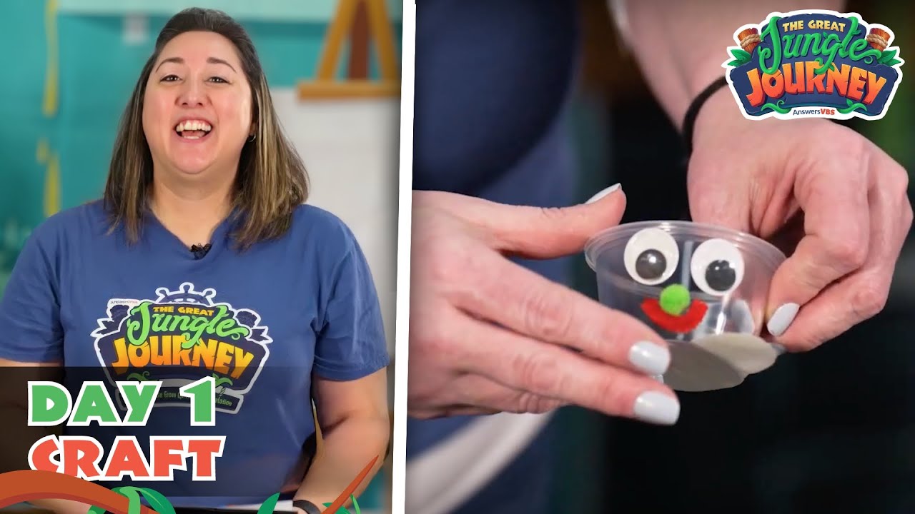 Funny Face Planter! | The Great Jungle Journey VBS: Day 1 Craft