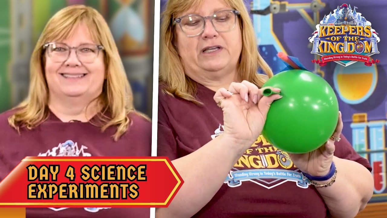 “Spring Thing” and Balloon Jousting! | Keepers of the Kingdom VBS: Day 4 Science Experiments