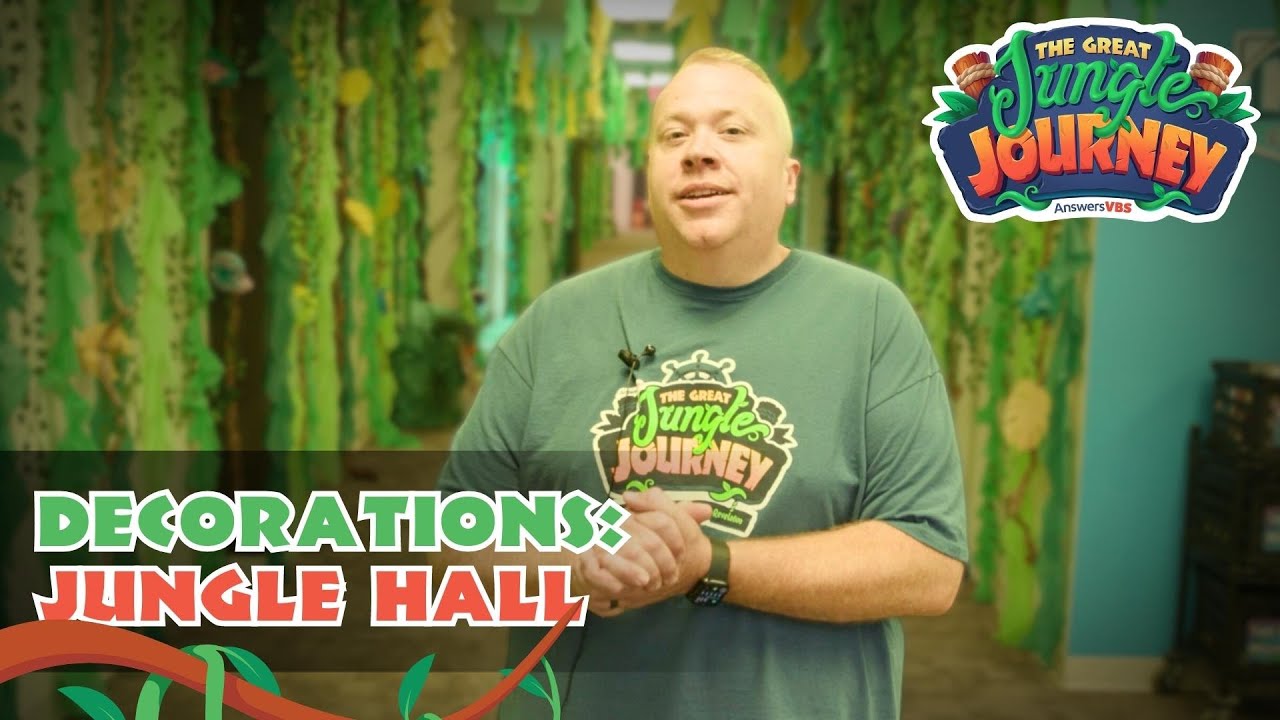 A Fun Jungle Hallway! | The Great Jungle Journey VBS: Decorations