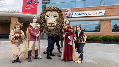 Narnia Visits AiG’s Answers Academy