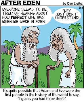 Nostalgic Adam &amp; Eve